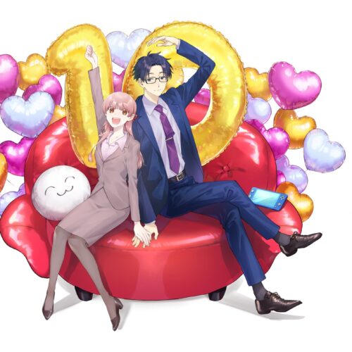 Wotakoi: Love is Hard for Otaku 10th Anniversary Exhibition in Osaka