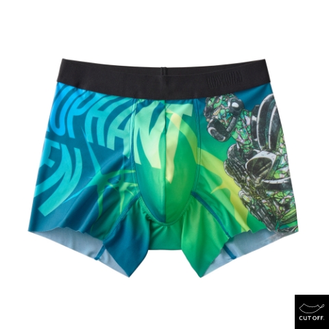 Kakyoin/Hierophant Green Boxers Mens