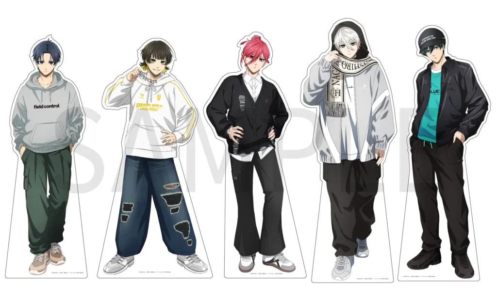 Blue Lock and ST Collaboration Standees