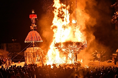 Nozawa Onsen Fire Festival