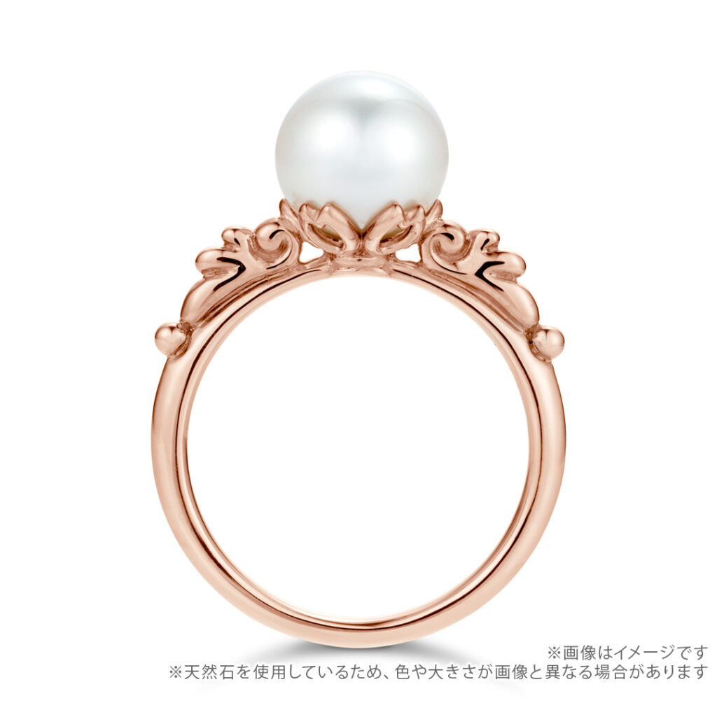 Cardcaptor Sakura Pearl Ring Silver 925 (Pink Gold Coating)