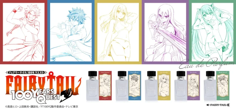 FAIRY TAIL 100 YEARS QUEST Perfume Promotional Art