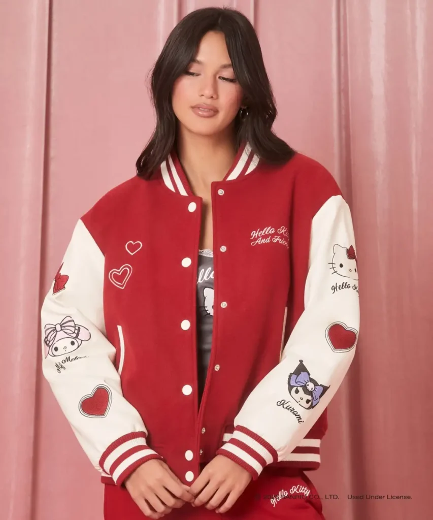 Hello Kitty Stadium Jacket