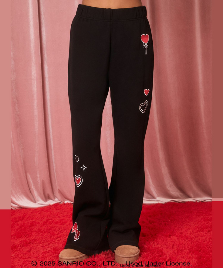 Hello Kitty logo pants