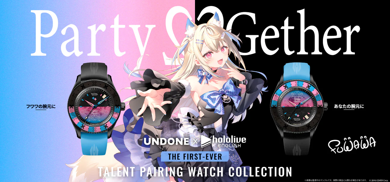 UNDONE JAPAN x Hololive English Fuwamoco model