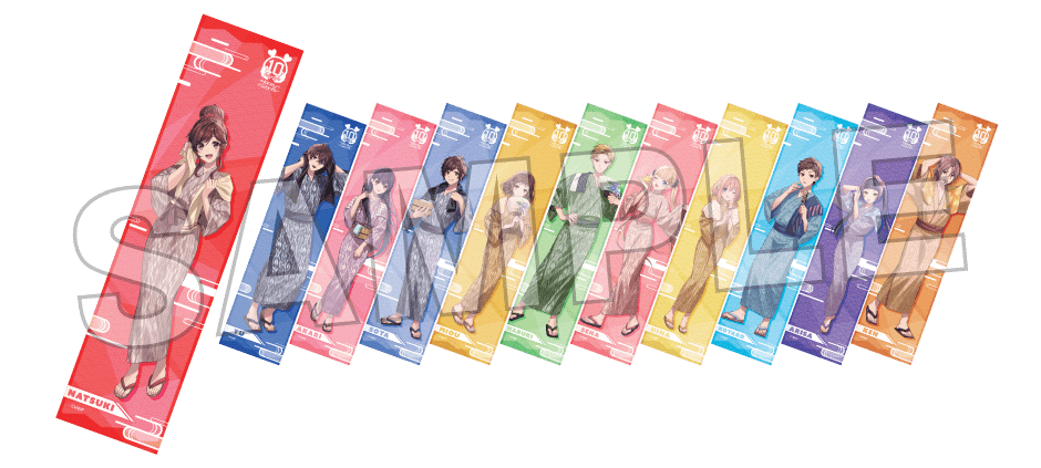 HoneyWorks 10th Anniversary Collaboration Café in Ikebukuro HoneyWorks Set