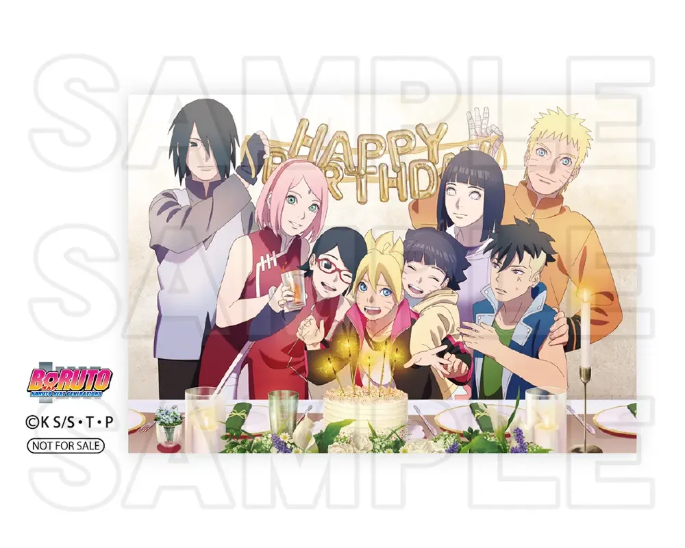 NARUTO and BORUTO POP UP STORE Bromide