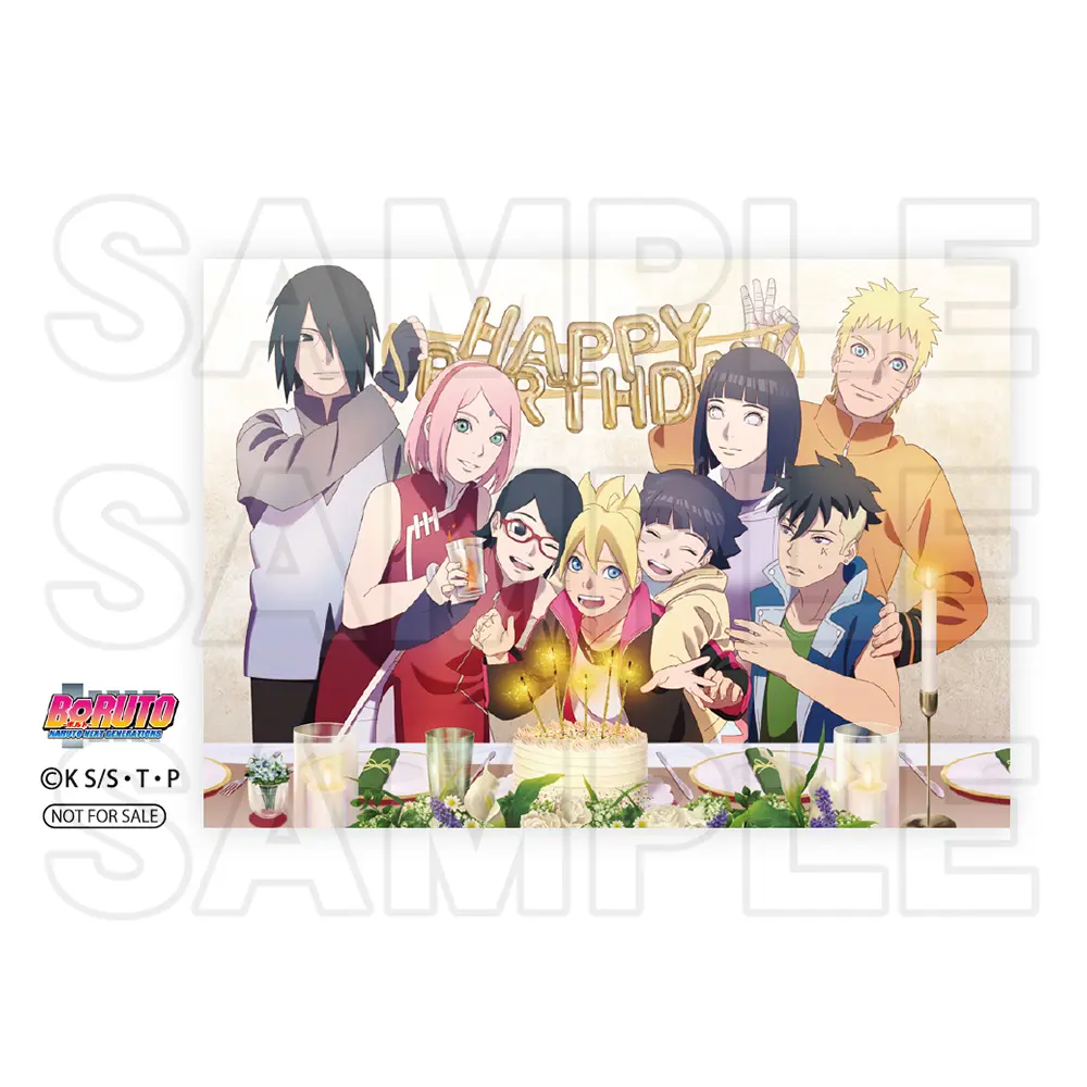 NARUTO and BORUTO POP UP STORE Bromide