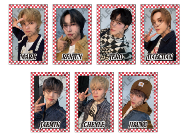 NCT DREAM CAFE 7DINER in Hakata Bonus Items