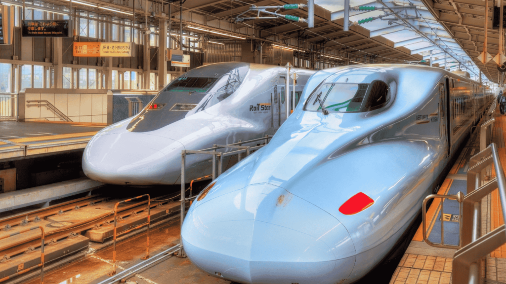 Shinkansen at Shin-Osaka Station