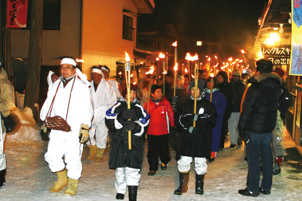 Togakushi Dondo-Yaki Fire Festival