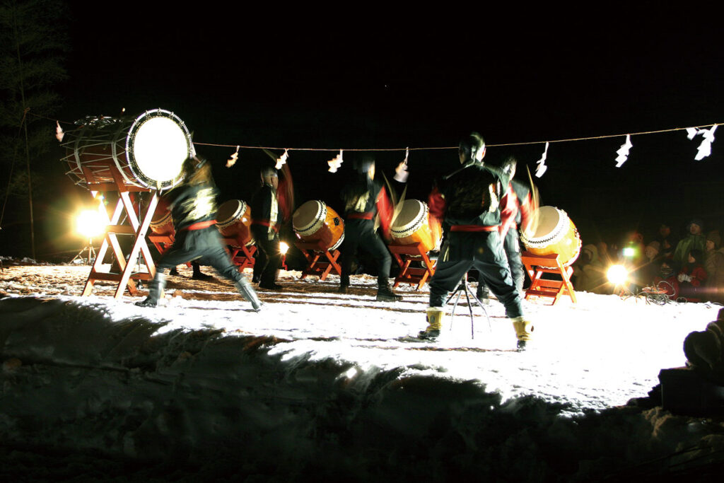 Togakushi Dondo-Yaki Fire Festival