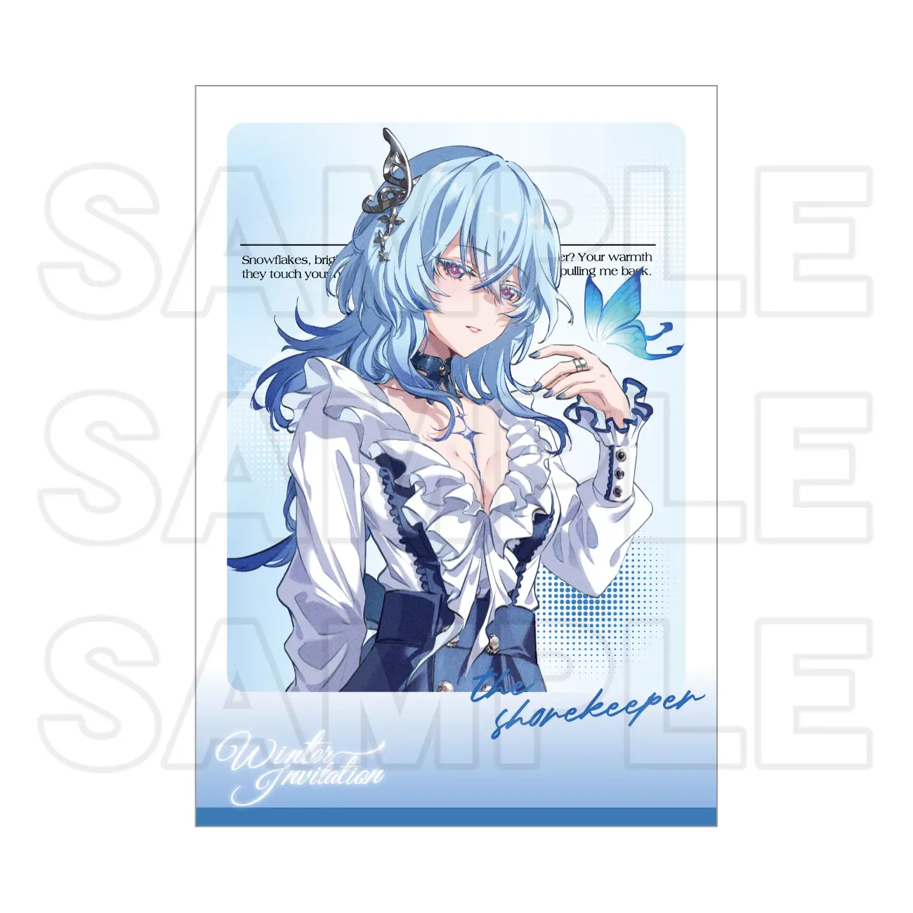 Wuthering Waves POP UP SHOP in Tokyo Bonus Cards