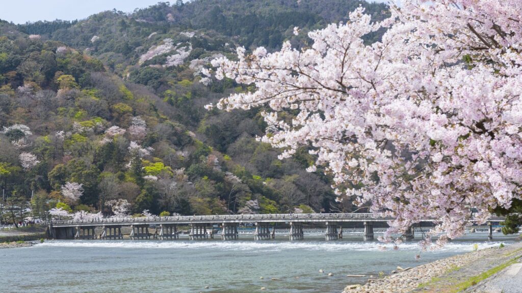 Arashiyama in Spring Arashiyama in Spring