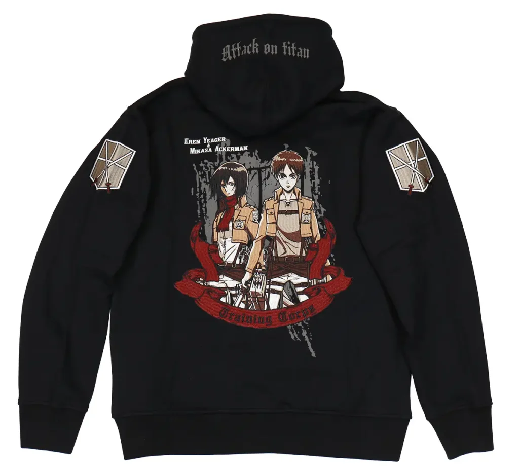 Eren x Mikasa Zipper Hoodie