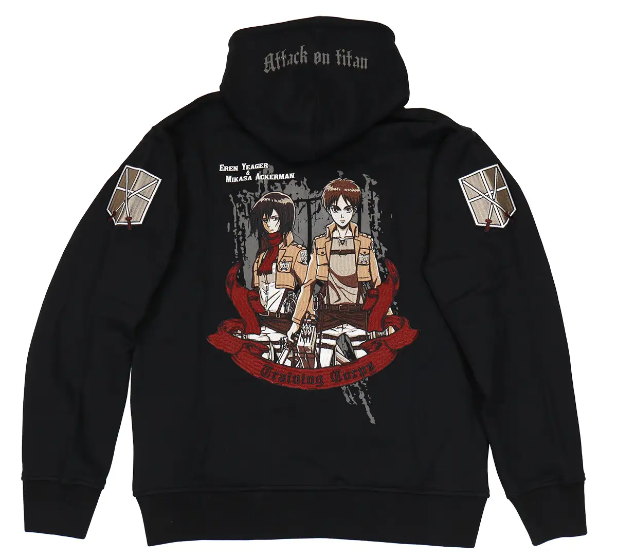 Eren x Mikasa Zipper Hoodie Eren x Mikasa Zipper Hoodie