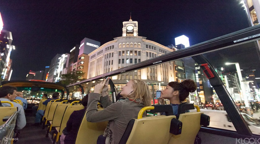 Hop-On Hop-Off Tokyo Bus by Skyhop Bus Tour