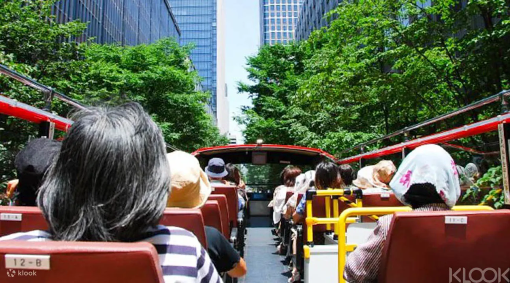 Hop-On Hop-Off Tokyo Bus by Skyhop Bus Tour