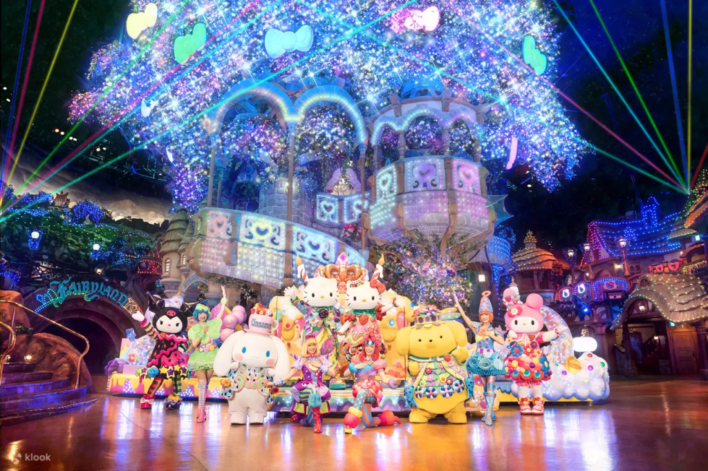 Sanrio Characters at Sanrio Puroland