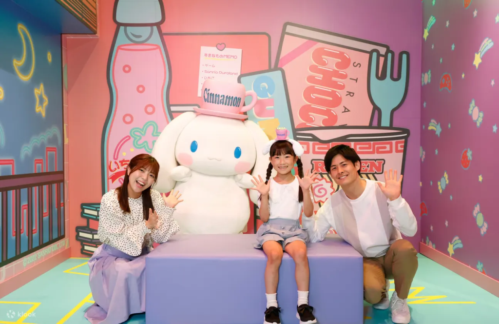 Cinnamoroll at Sanrio Puroland