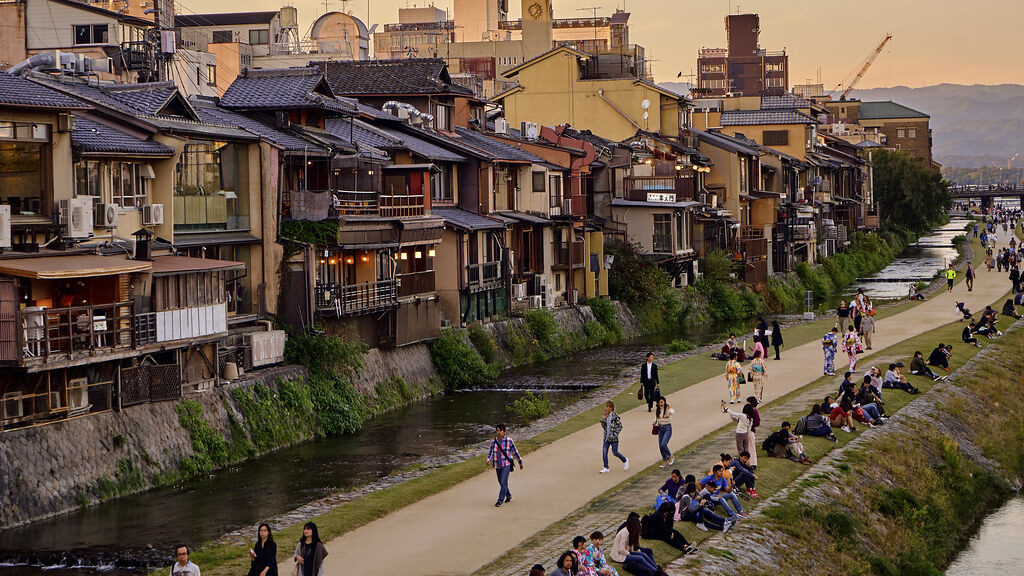 Traditional houses, Kyoto