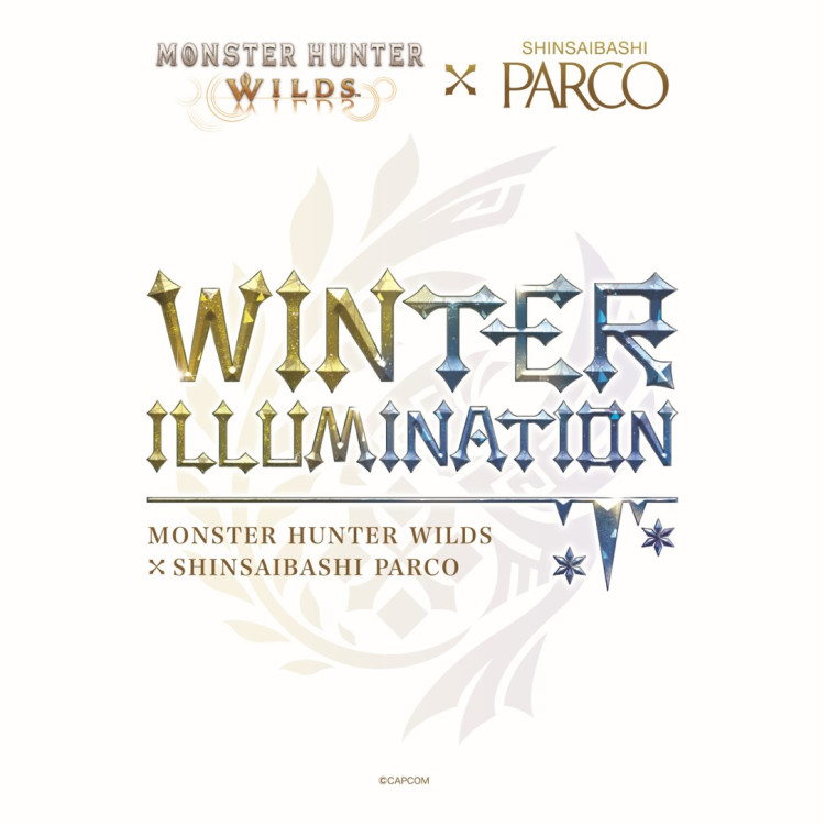 MONSTER HUNTER WILDS×PARCO WINTER ILLUMINATION in Shinsaibashi