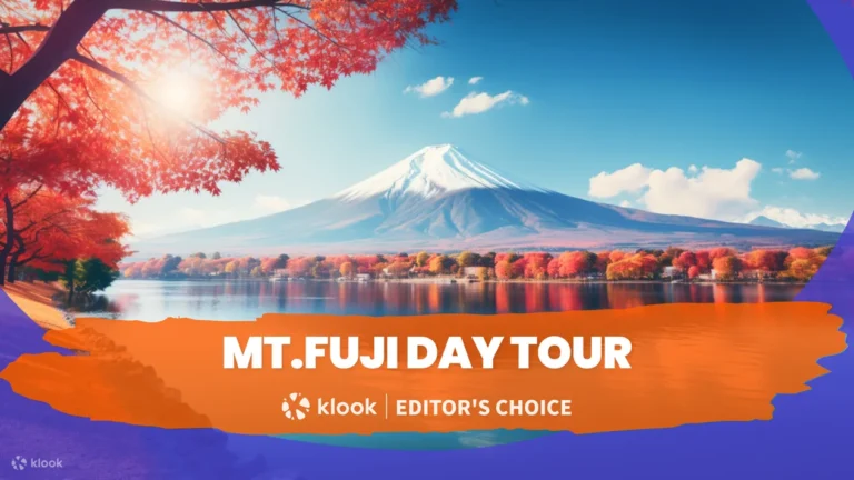 Mt. Fuji Day Tour: Flower Sightseeing & Outlet Shopping from Tokyo