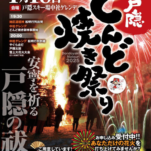 Togakushi Dondoyaki Fire Festival