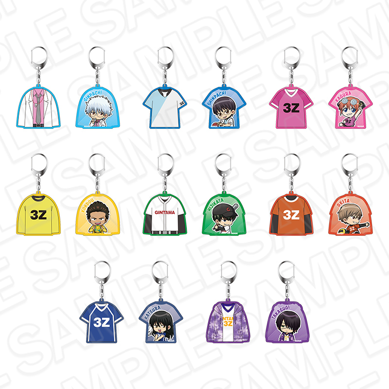 Uniform-shaped double-sided keychain - Ball game tournament ver.
Price: 1,540 yen each