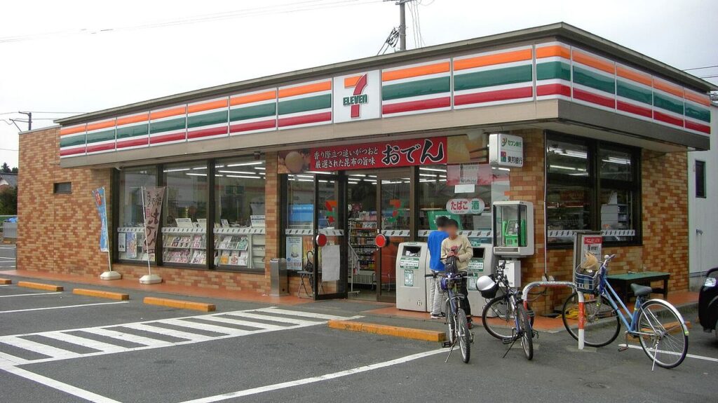 A Seven-Eleven convenience store in Japan