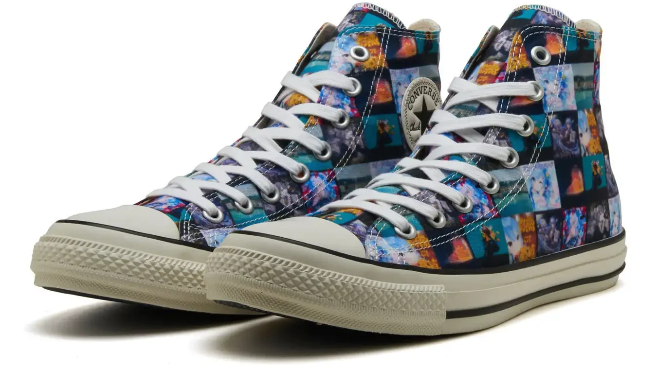 Front view of the ALL STAR HI / Hoshimachi Suisei shoes