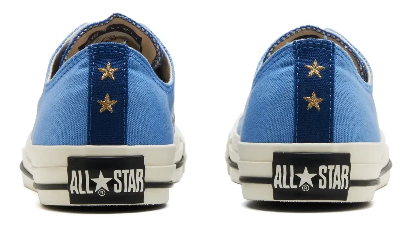 Rear view of the ALL STAR OX / Hoshimachi Suisei shoes