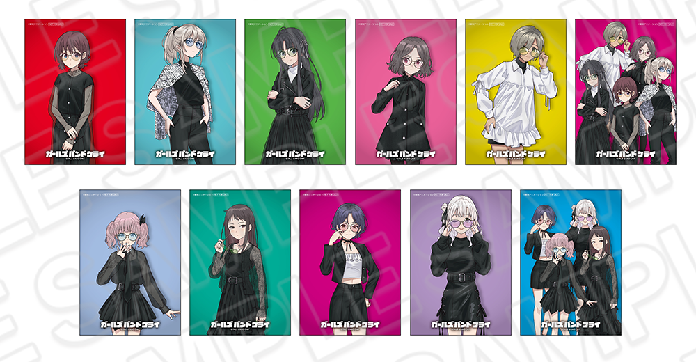 Girls Band Cry character bromide