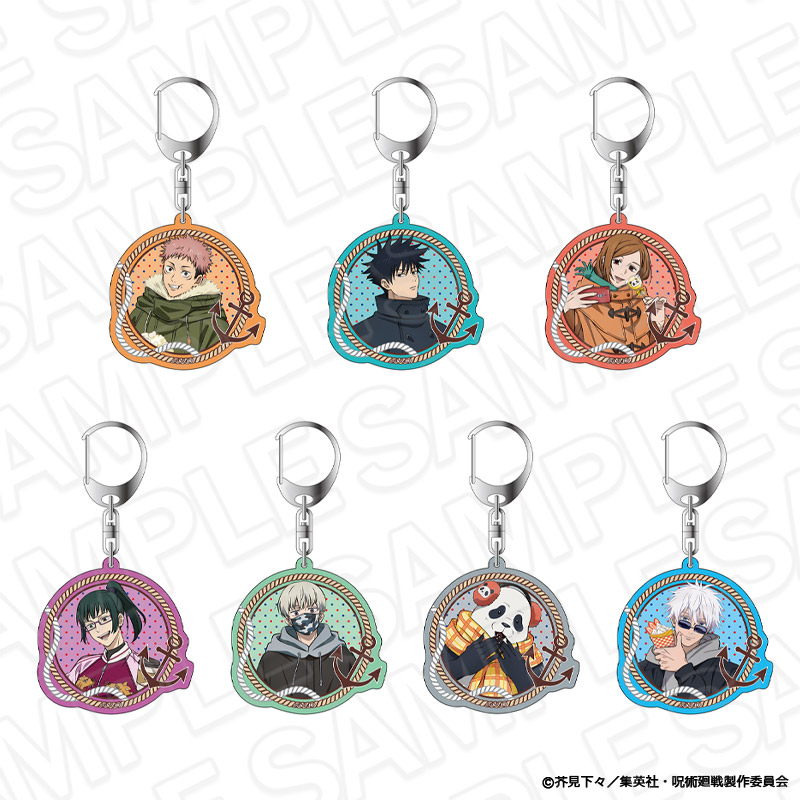 Acrylic key chain night amusement park ver. - 770 yen