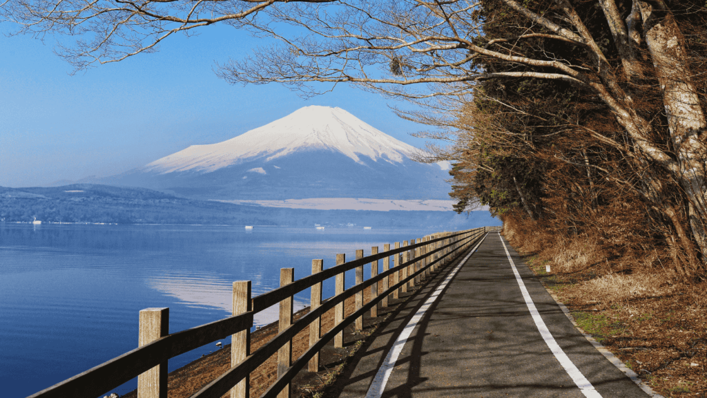 Road near Mt Fuji