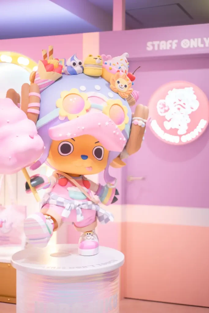 A statue of Harajuku Chopper