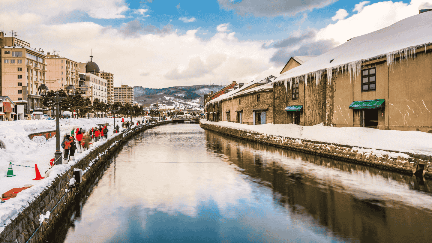 Otaru is known as the "heart of Hokkaido"