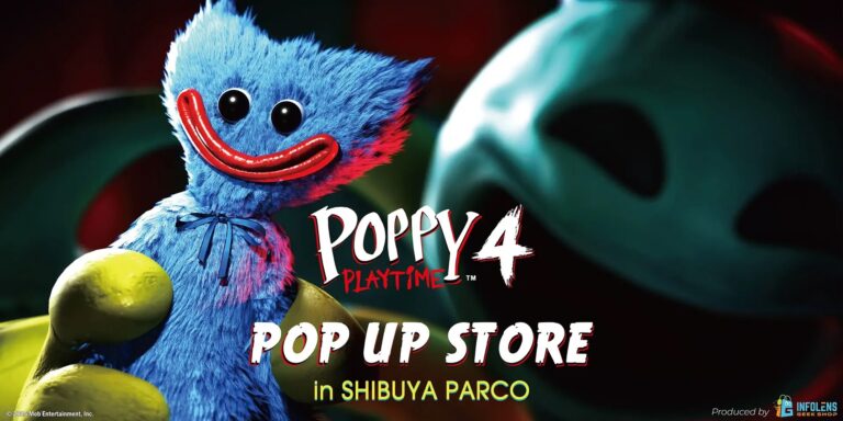 Poppy Playtime pop up shop to open in Tokyo this February