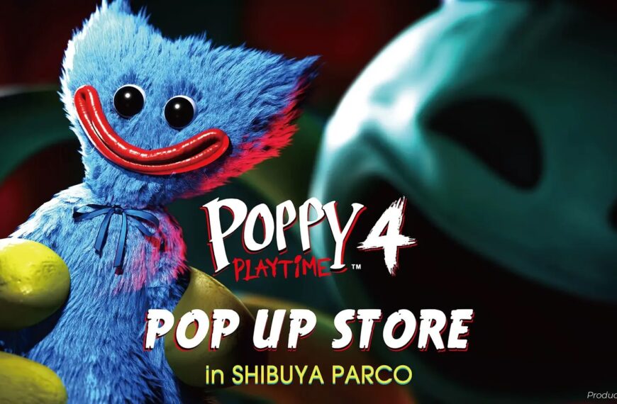 Poppy Playtime pop up shop 1