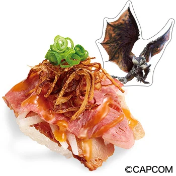 Sushiro x Monster Hunter "3 Kinds of Meat"