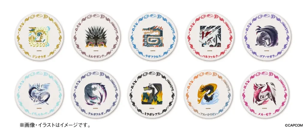 Sushiro x Monster Hunter Sushi Plates