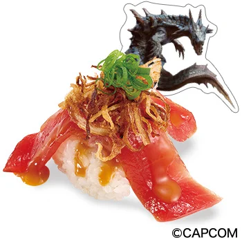 Sushiro x Monster Hunter "Tuna Sushi"