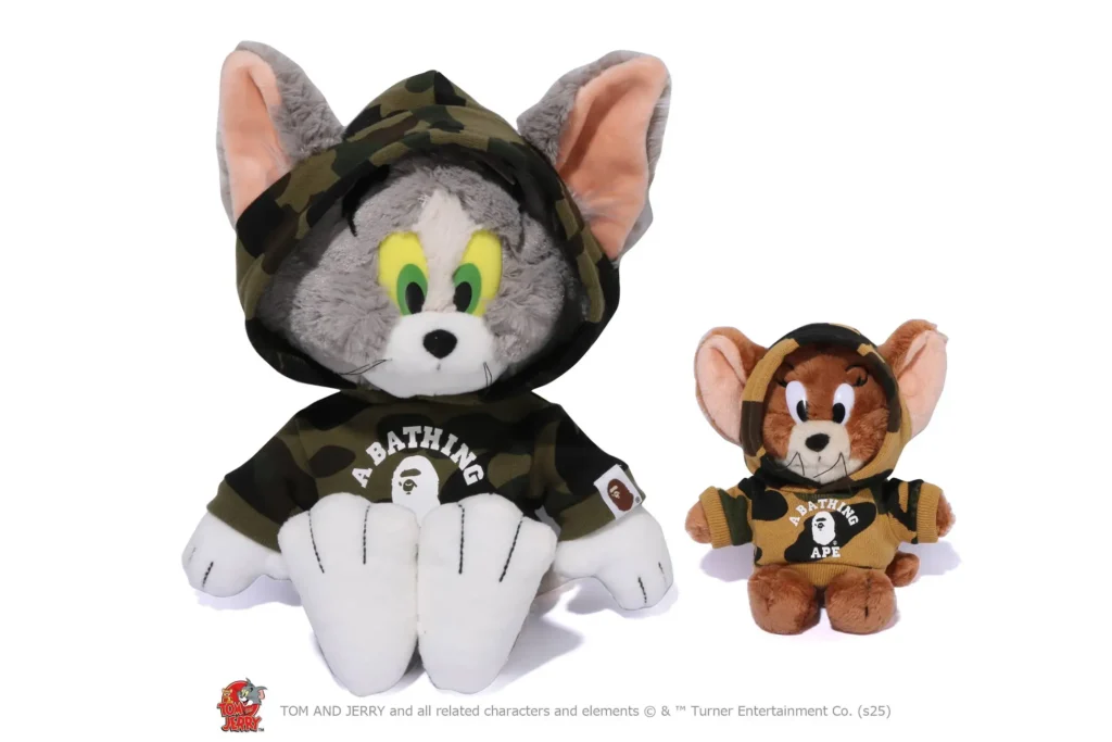 TOM AND JERRY 85TH 1ST CAMO HOODIE DOLL SET