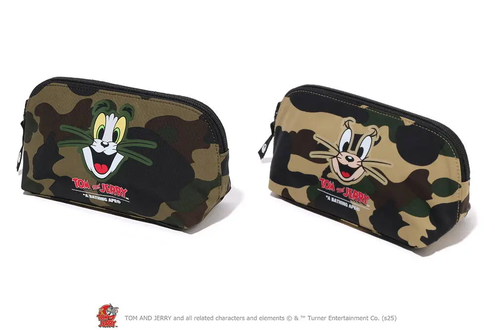 TOM AND JERRY 85TH 1ST CAMO POUCH