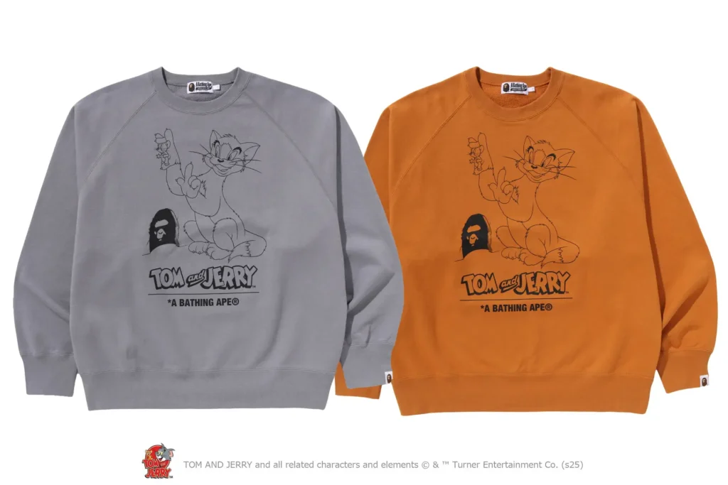 TOM AND JERRY 85TH CREW NECK SWEATSHIRT