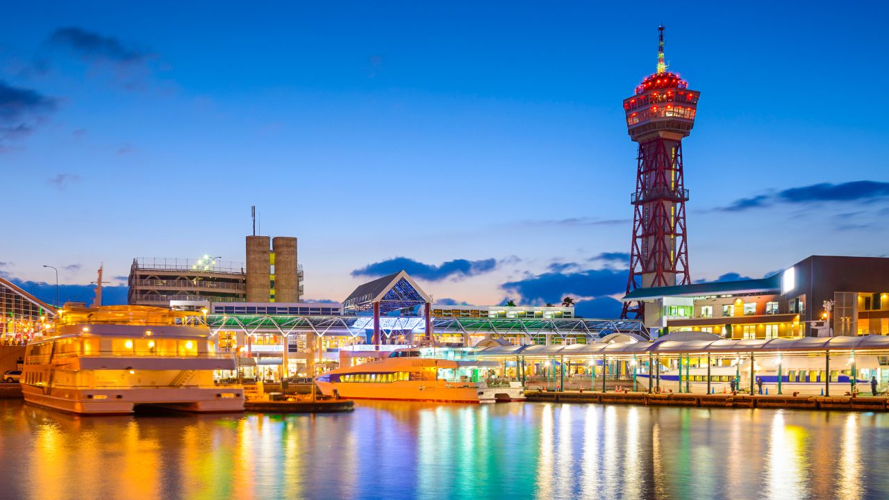 Hakata Port in Fukuoka