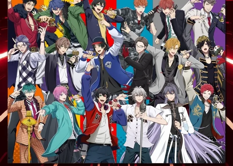 Artwork showing Hypnosis Mic characters Artwork showing Hypnosis Mic characters