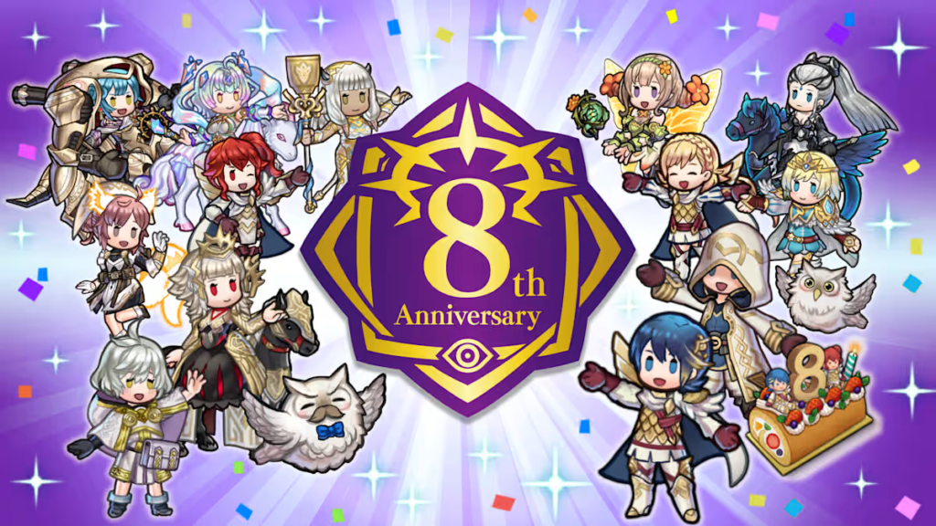 Fire Emblem Heroes, one of Nintendo's mobile titles, recently celebrated it's 8th anniversary.