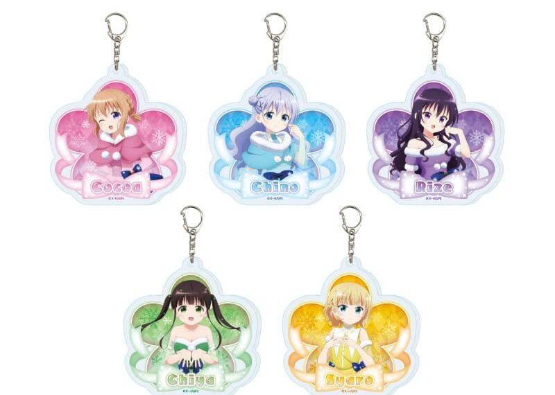 Acrylic keychain blind 5 types 880 yen (tax included)