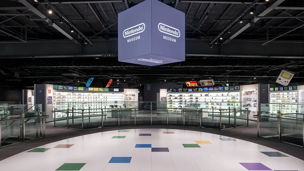 Aside from the store, the museum features a collection of Nintendo games and hardware